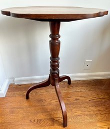 Antique Tilt Top Mahogany Tea Table
