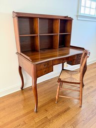 Vintage French Provincial Style Desk And Chair