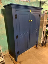 Blue Country Cupboard