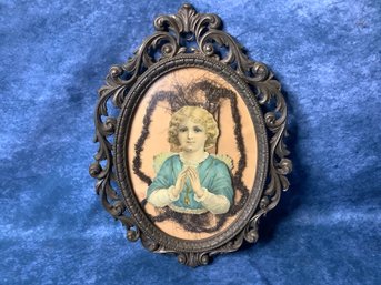 Early Angel With Human Hair?