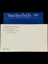 Lot Of 1971 Proof  Set Along With Matching 1971 Mint Set