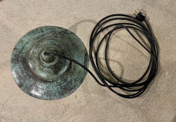 Verdigris Hanging Lamp