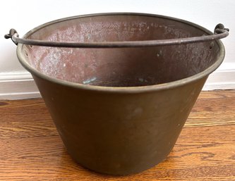 Antique Copper Bucket Pail