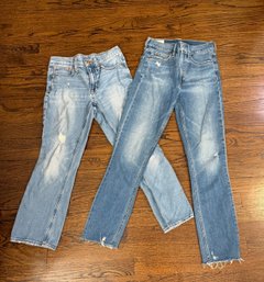 Gap And J Crew Jeans Size 24