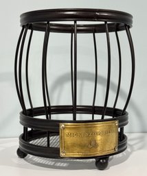 Mackenzie Childs Metal Wire Kitchen Utensil Caddy