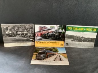 4 Railroad Calendars