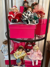 Curated Collection Of 10 MARIE OSMOND Limited Edition Porcelain Dolls