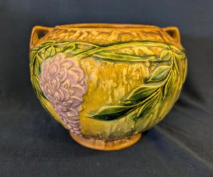 Roseville Pottery Wisteria Double Handled Vase