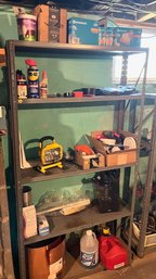 Contents Of Shelf ONLY -light Bulbs, Shop Light, Etc.