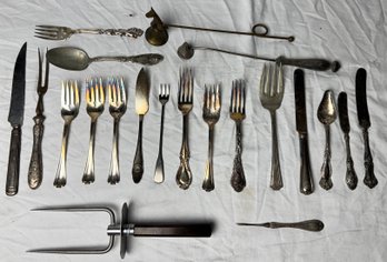 Mixed Lot Of Silver Plate