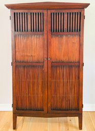 Pier One Solid Wood Indonesian Armoire