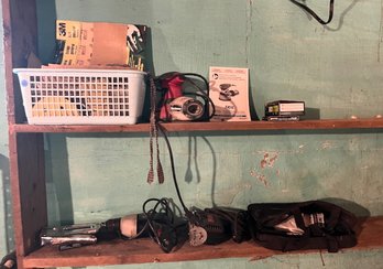 Power Tools: Contents Of Shelves ONLY