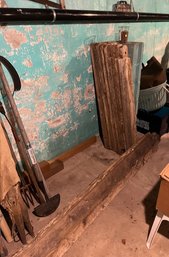 Cedar Planks And Pegs For Raised Bed