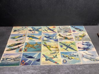 Ww 2usa And Foreign War Plane Color Prints