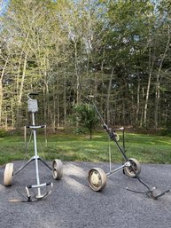 Titleist And Knight Litetech Golfbag Carriers