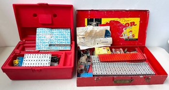 2 Vintage Gilbert Erector Sets