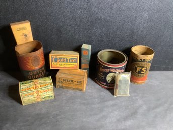 Tabaco And Cardboard Advertising