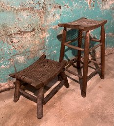 Pair Of Vintage Stools
