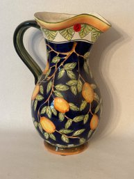 A LARGE ITALIAN EWER