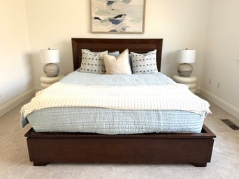 Wood Platform Bed