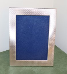 Silver-Plated Easel Back Photo Frame