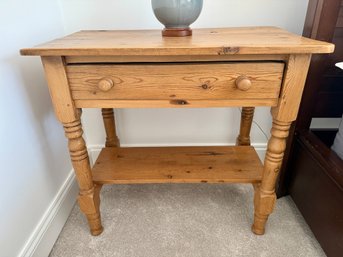 Pine Side Table