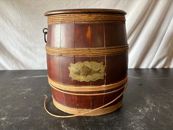 Antique Wooden Bucket / Barrel