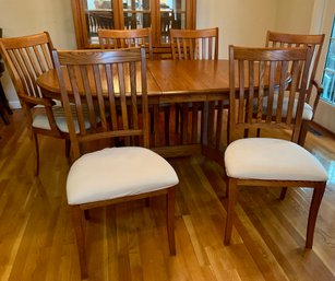 7 Piece Mission-style Oak Dining Set