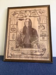 Framed Native American Wall Art