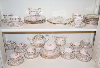 45 Pieces Of Vintage Tuscan Fine English Bone China