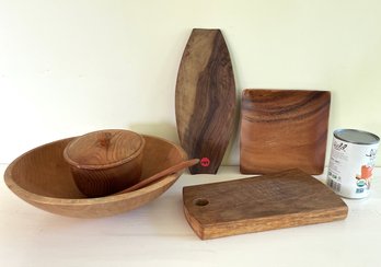 Wooden Bowls And Trays