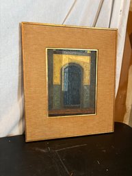 Oil On Masonite Painting