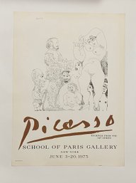 Pablo Picasso Lithograph 1975