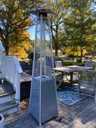 Like New Outdoor Patio Heater - Less Than One (1) Year Old - Comes With One Propane Cylinder - Like New !