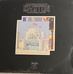 LED ZEPPELIN  - THE SONG REMAINS THE SAME - RARE MADE IN GERMANY -SS-2-201 Record
