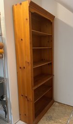 6-shelf Wooden Bookcase