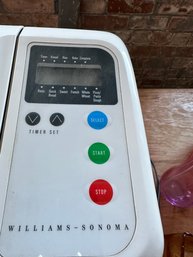 William Sonoma Bread Machine