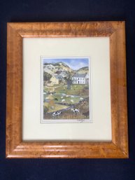 Wall Art Lithograph Print Signed Art By Will Moses