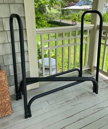 Metal Firewood Rack With Extention