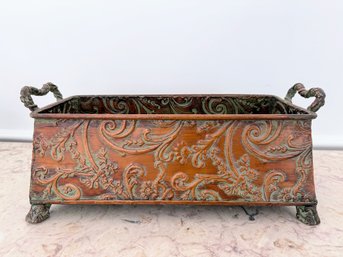 Metal Planter Or Catchall