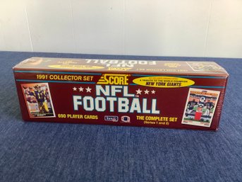 1991 Score NFL Football Complete Collectors Set Series 1 And 2