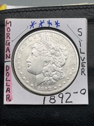 1892-o Silver Morgan Dollar. (1)