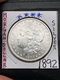 1892 Silver Morgan Dollar (3)