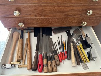 Collection Of Tools Including Chisels & More