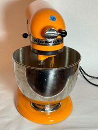 RARE TANGERINE COLORED KITCHEN AID