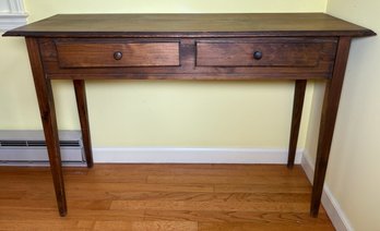 Two Drawer Shaker Style Hall Table