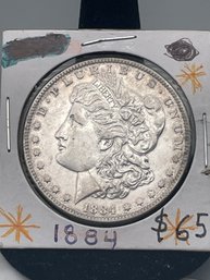 1884 Silver Morgan Dollar. (13)
