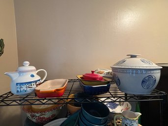 BETTER KITCHENWARE INCLUDES ROYAL WORCESTER, VILLROY AND BACH, LE CREUSET
