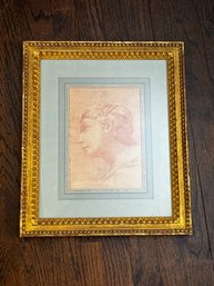 Attributed To Eustache Le Sueur, Etude De Mme Foglier