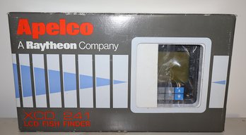Apelco XCD 241 LCD Fish Finder By The Raytheon Company